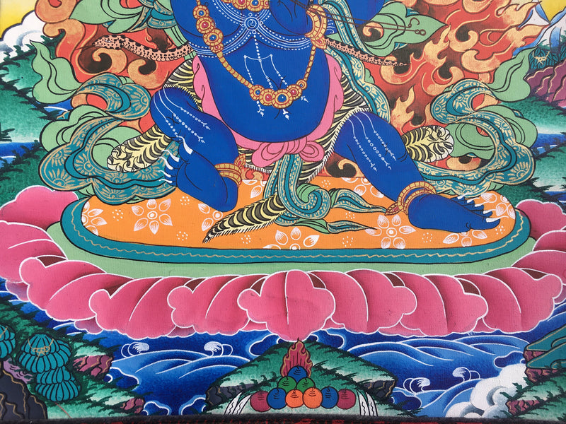 Bodhisattva Vajrapani Thangka | Wall Decor