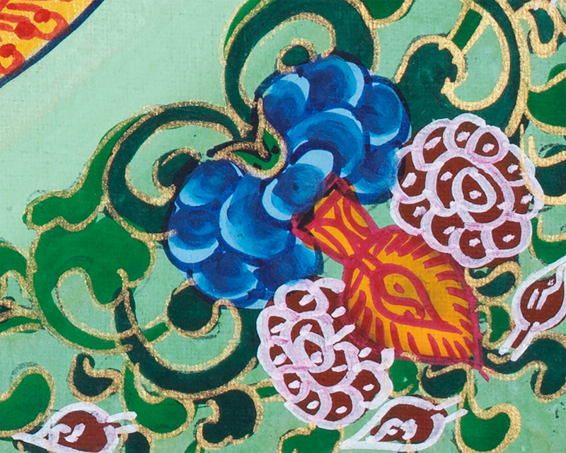 Kalachakra Mandala Thangka | Wheel Of Life Mandala | Wall Hanging Decoration