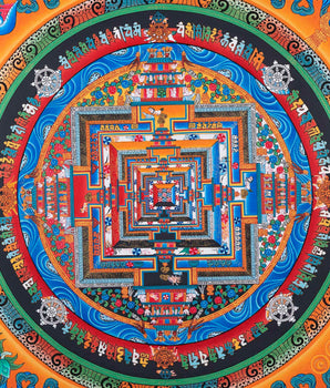 Quality Kalachakra Mandala | Wall Decor