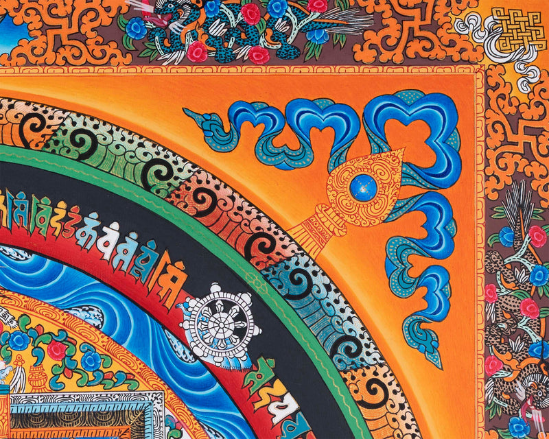 Quality Kalachakra Mandala | Wall Decor