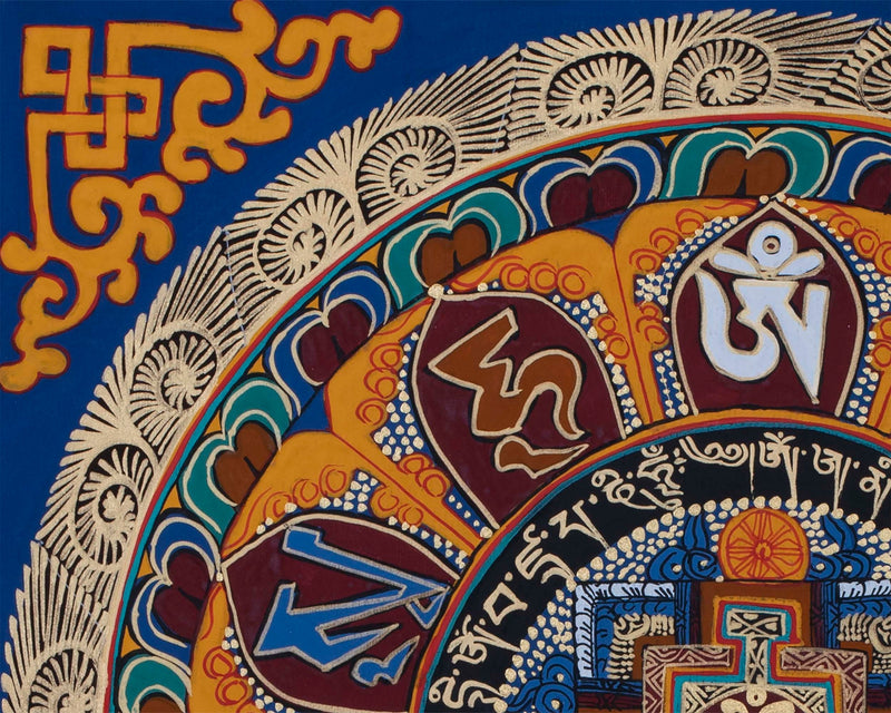Buddhist Mandala Thangka | Wall hanging Decoration