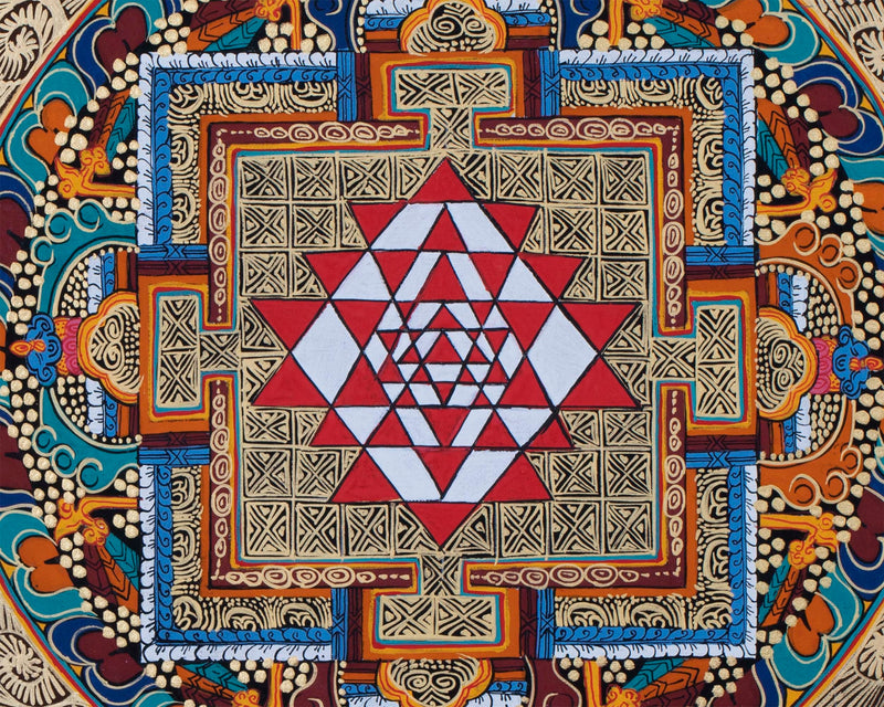 Yantra Mandala Thangka | Wall Decoration