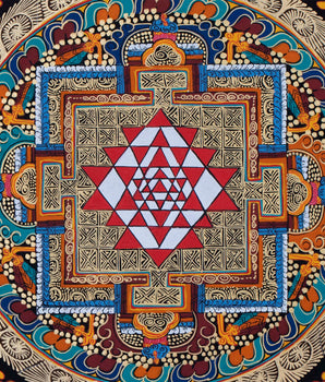 Yantra Mandala Thangka | Wall Decoration