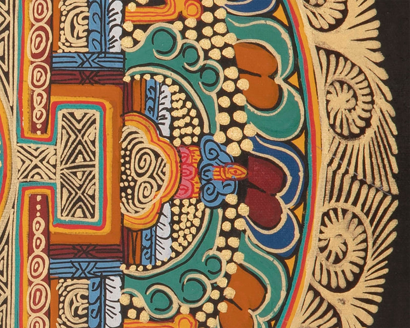 Mantra Mandala Thangka | Tibetan Painting