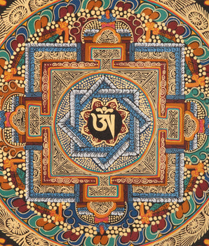 Mantra Mandala Thangka | Tibetan Painting
