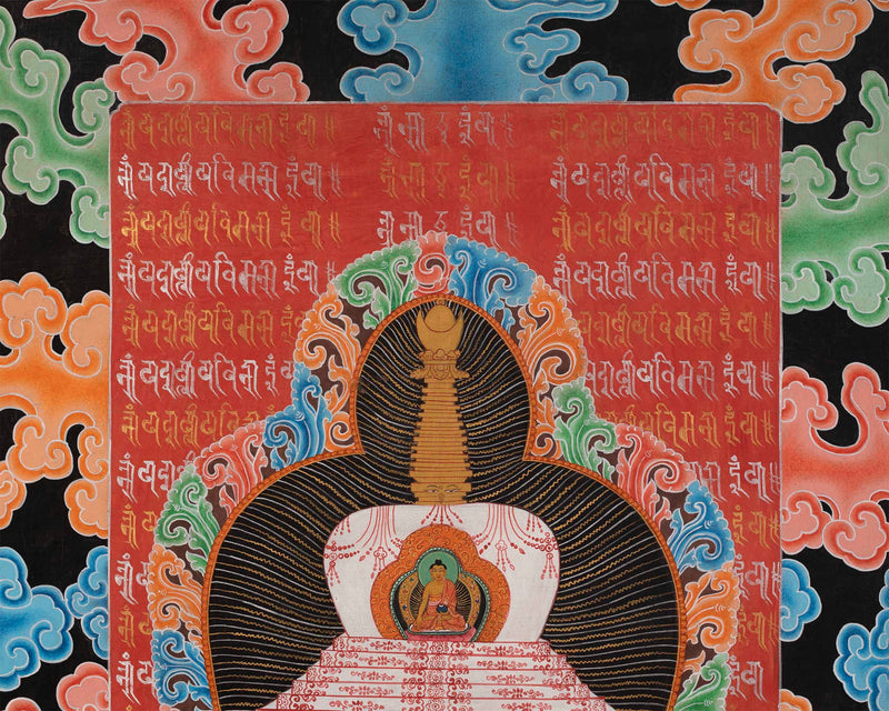 Colorful Mandala Thangka | Unique Tibetan Thanka