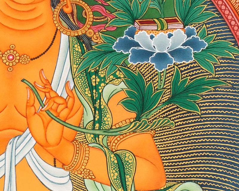 Arya Boddhisattva Manjushri Thangka | Wrathful Deity