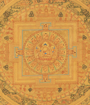 Shakyamuni Buddha Mandala Thangka | Home Decor