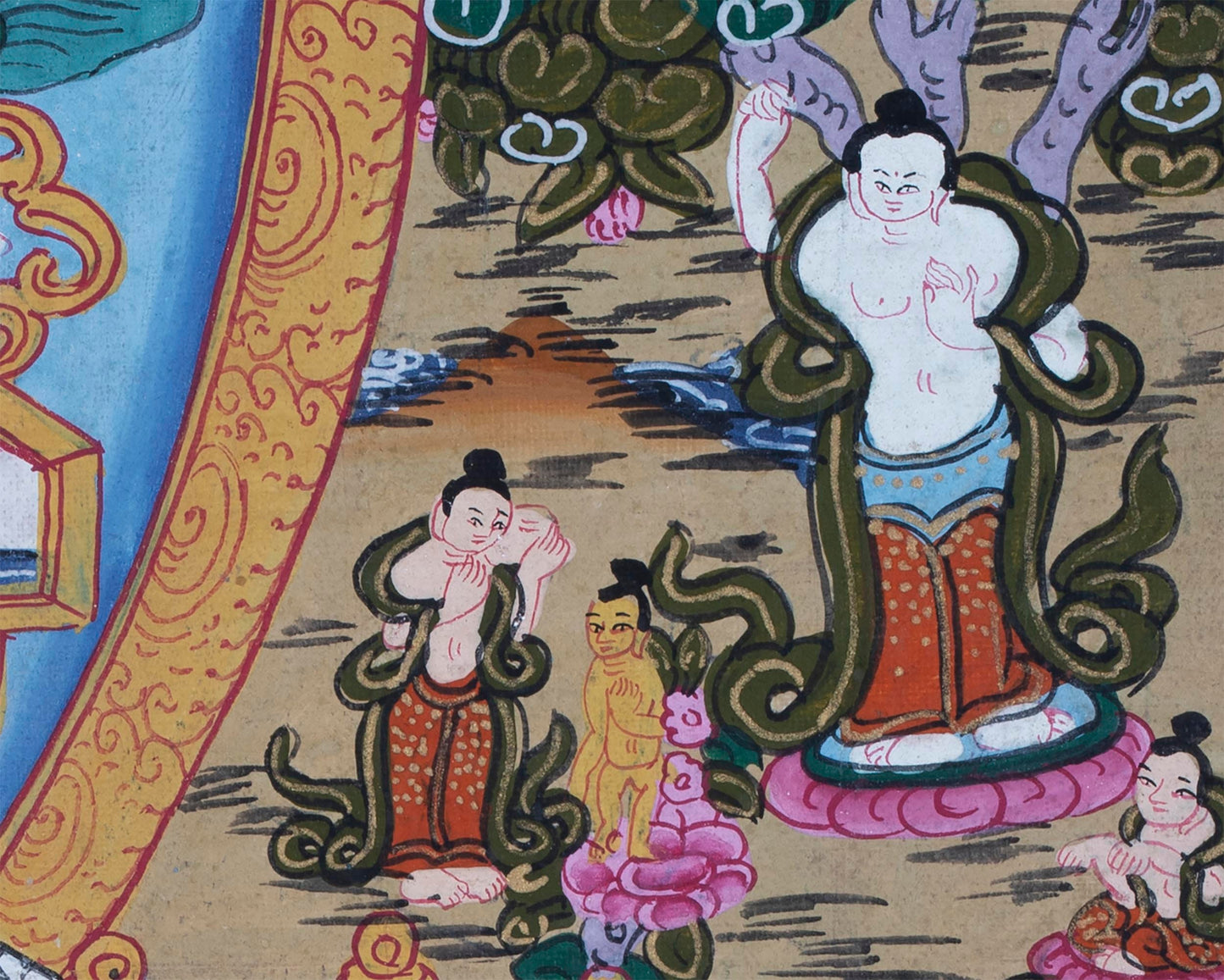 Buddhist Stupa Thangka Painting | Religious Artifacts |