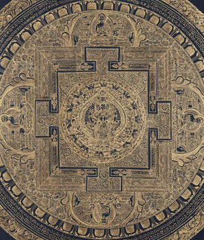 1000 Armed Chengrezig Mandala | Bodhisattva Painting
