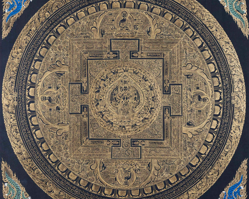 1000 Armed Chengrezig Mandala | Bodhisattva Painting