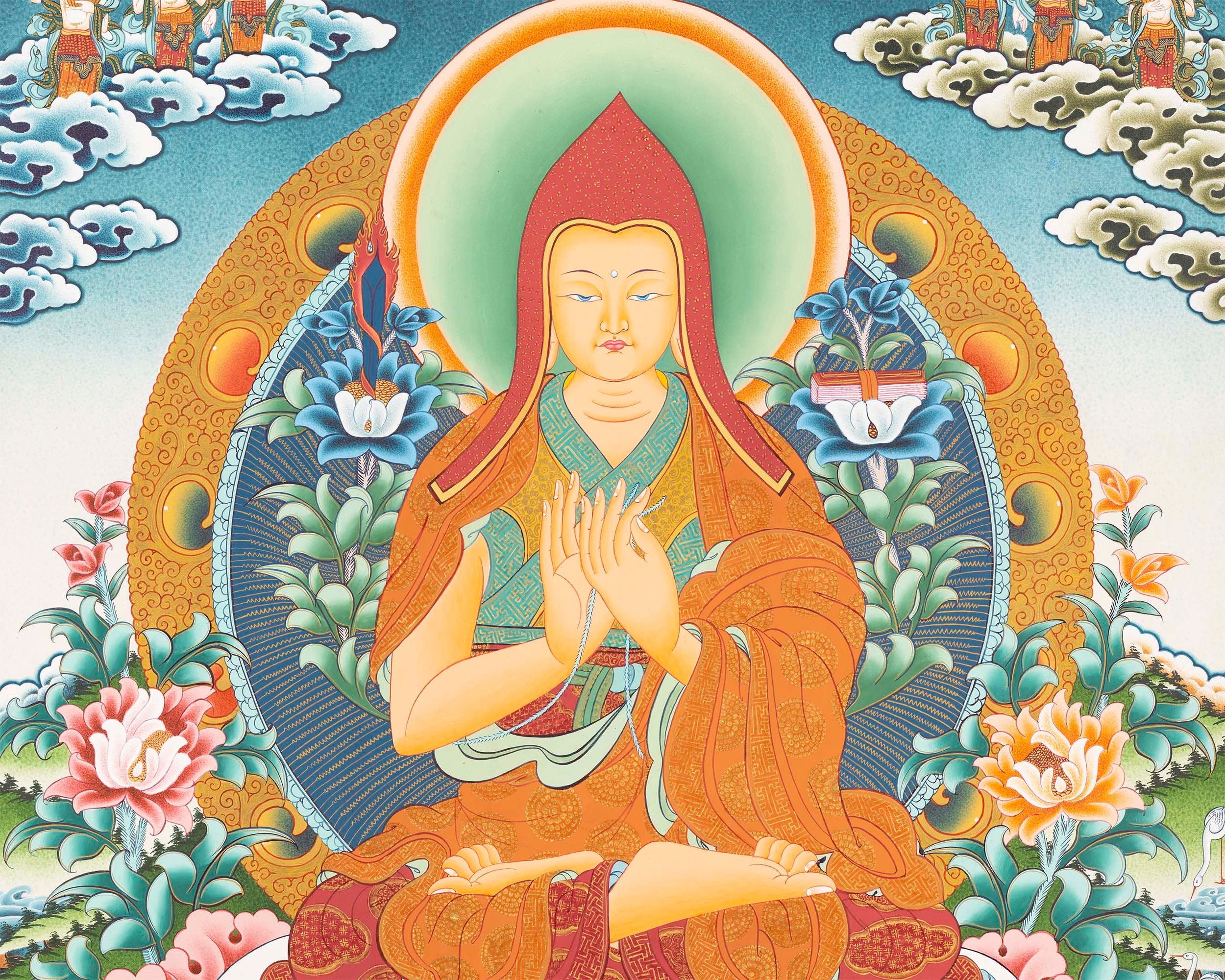 Je Tsongkhapa thangka | Gelugpa Master