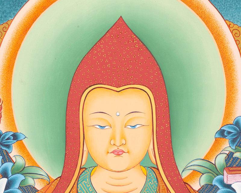 Je Tsongkhapa thangka Gelugpa Master