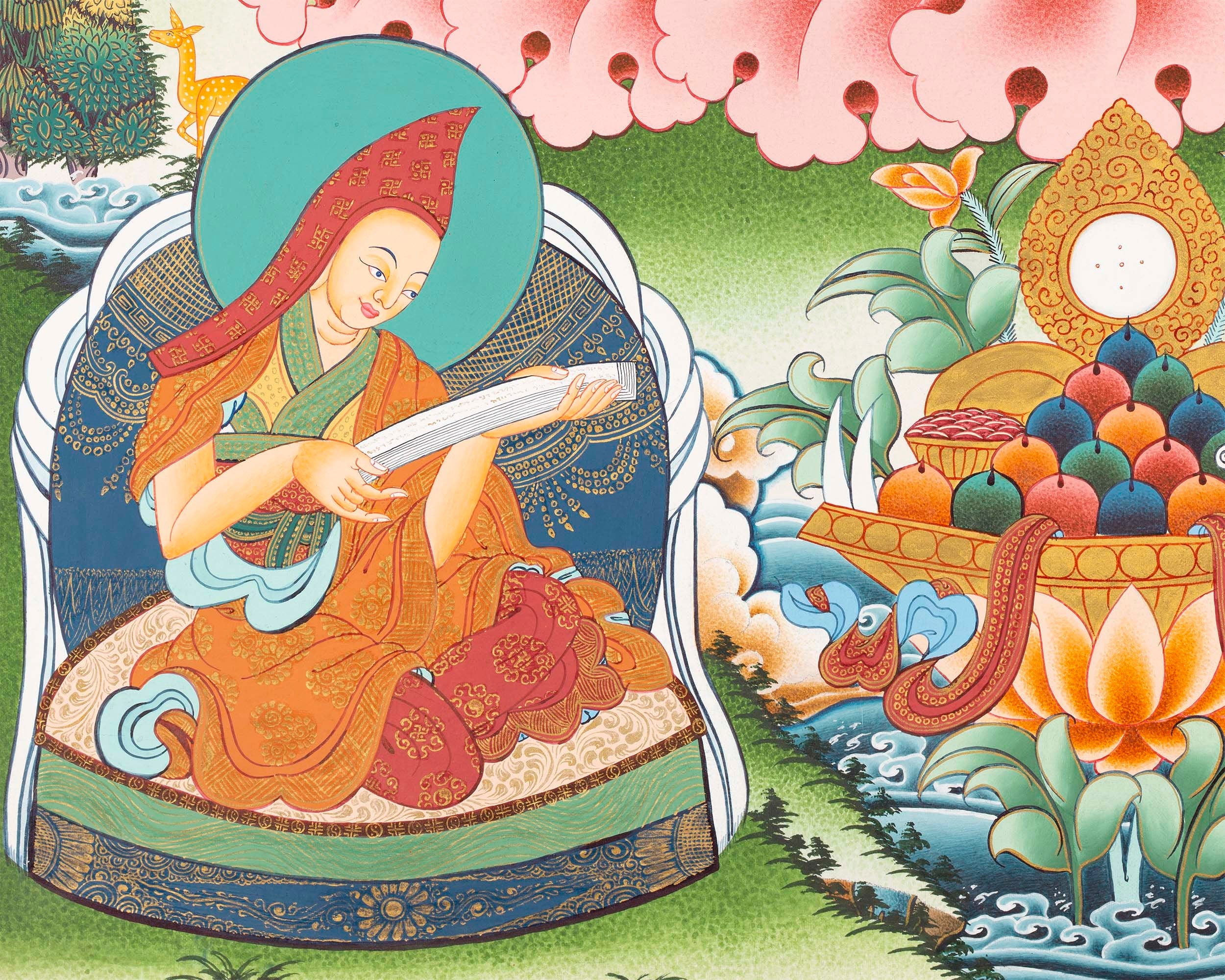 Je Tsongkhapa thangka | Gelugpa Master