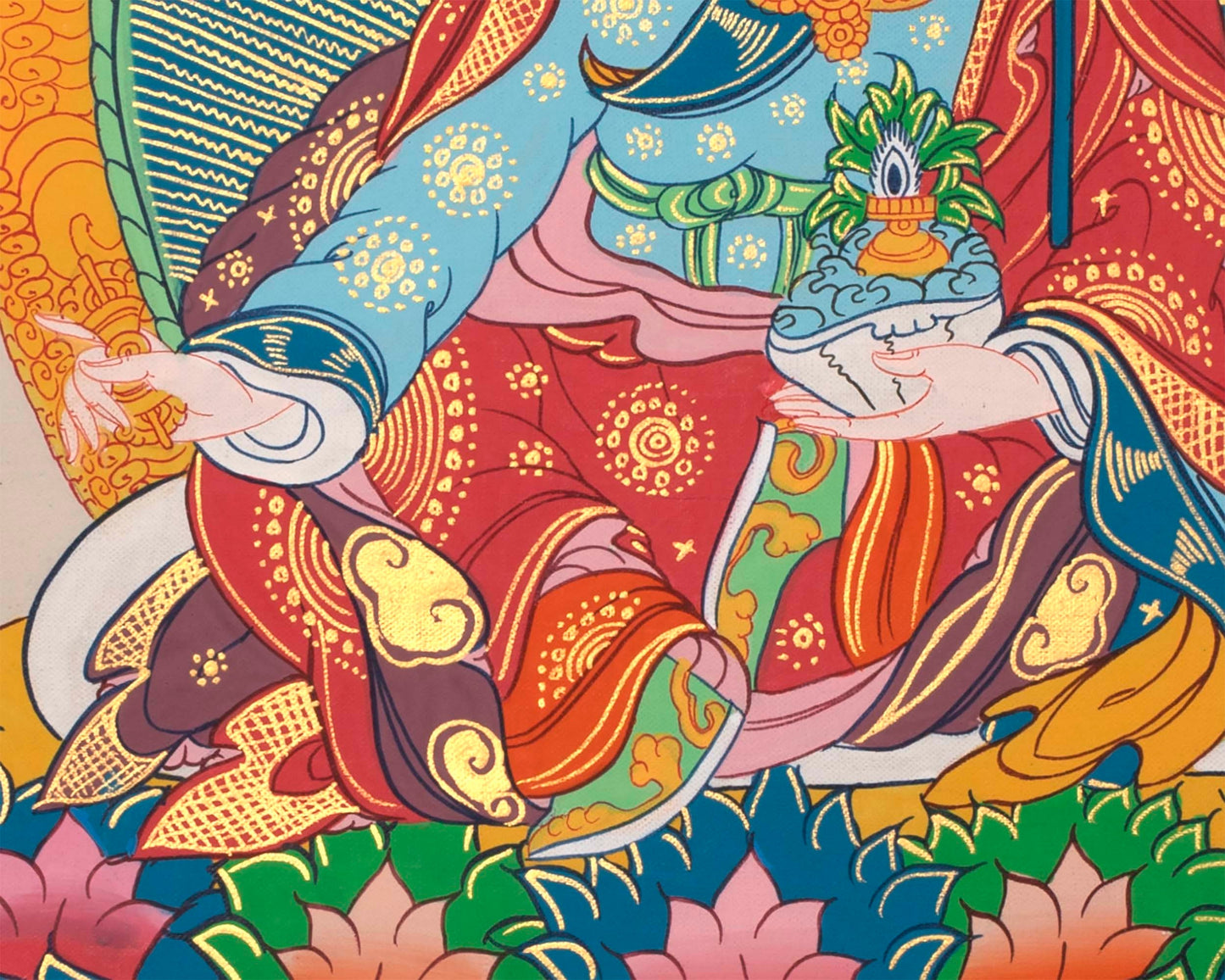 Guru Rinpoche Thangka | Greatest Tantric Master