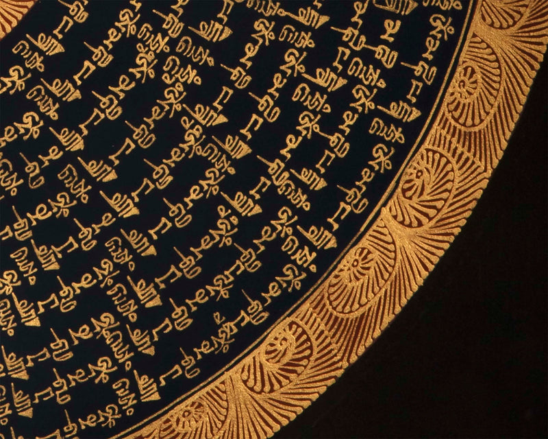 Mantra Mandala | Wall Decor Thangka