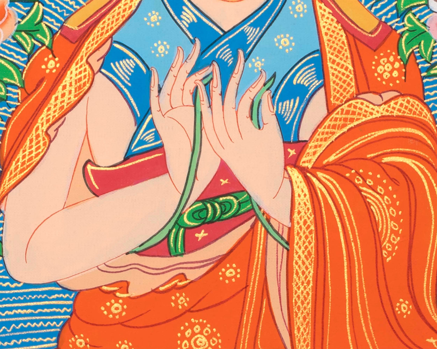 Je Tsongkhapa Thangka  | Chongapa Tibetan Buddhist Thangka