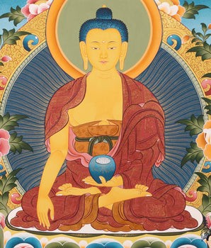 Shakyamuni Buddha Thangka |  Wall Sized Thangka