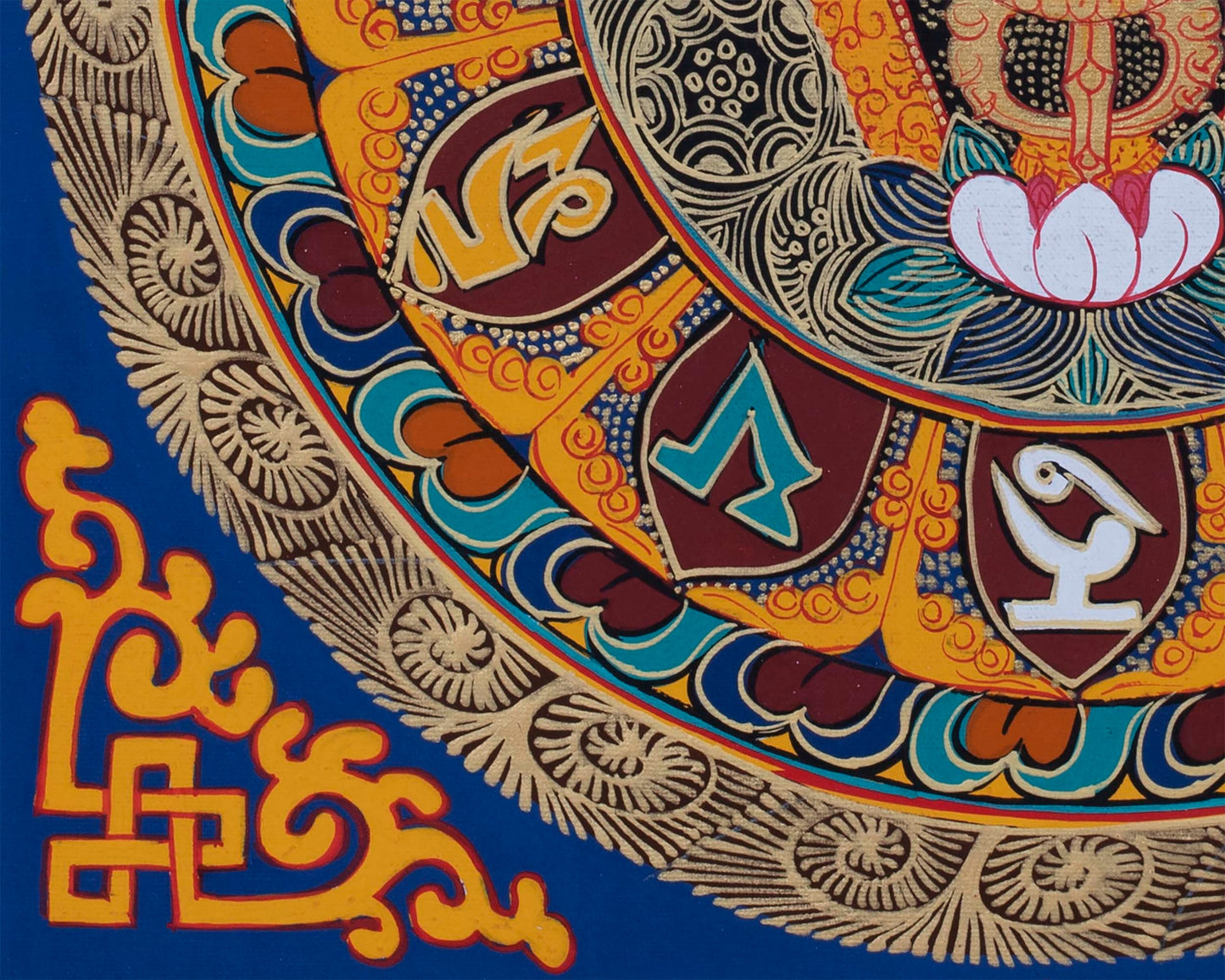 Vajra Mandala Thangka  |  Sacred Wall Decor