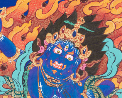 Vajrapani Bodhisattva | Wall hanging Decoration