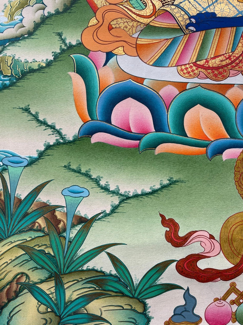 Vajradhara Original Hand Painted Thangka | Wall Decoration Painting