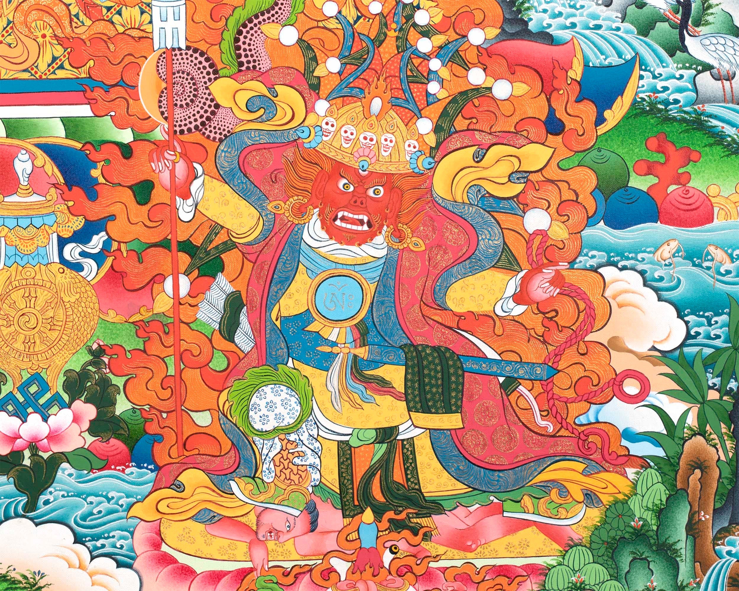 Kalachakara with Vishvamata | Wall hanging