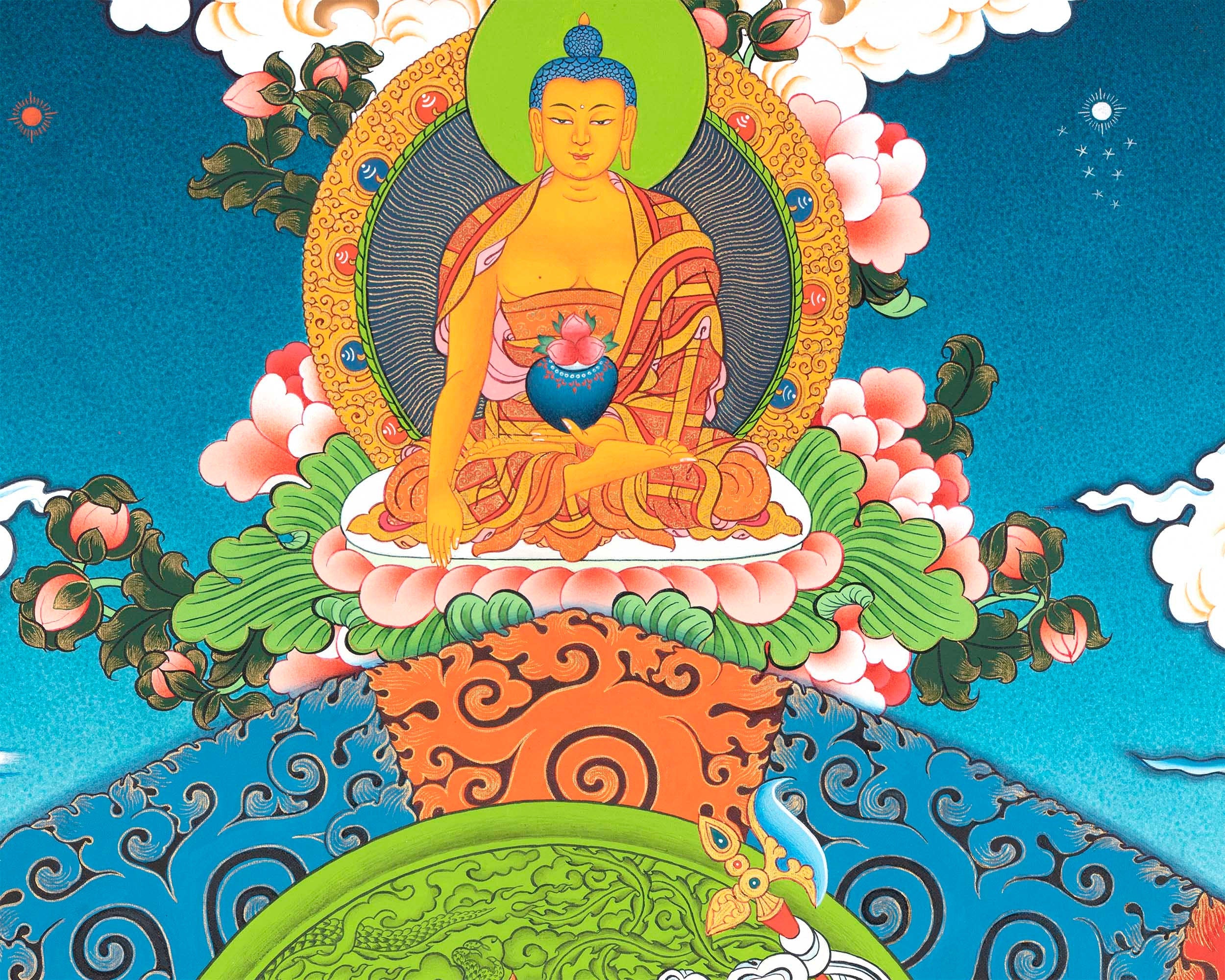 Kalachakara with Vishvamata | Wall hanging