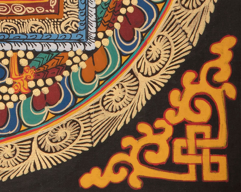 Mantra Mandala Thangka | Tibetan Painting