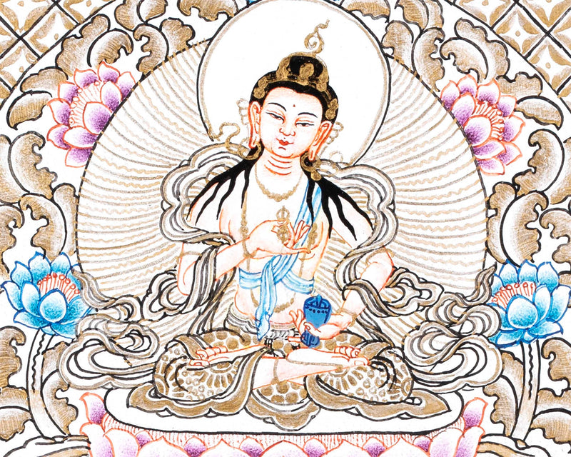 Vajrasattva Thangka | Wall  Hanging Art For Office