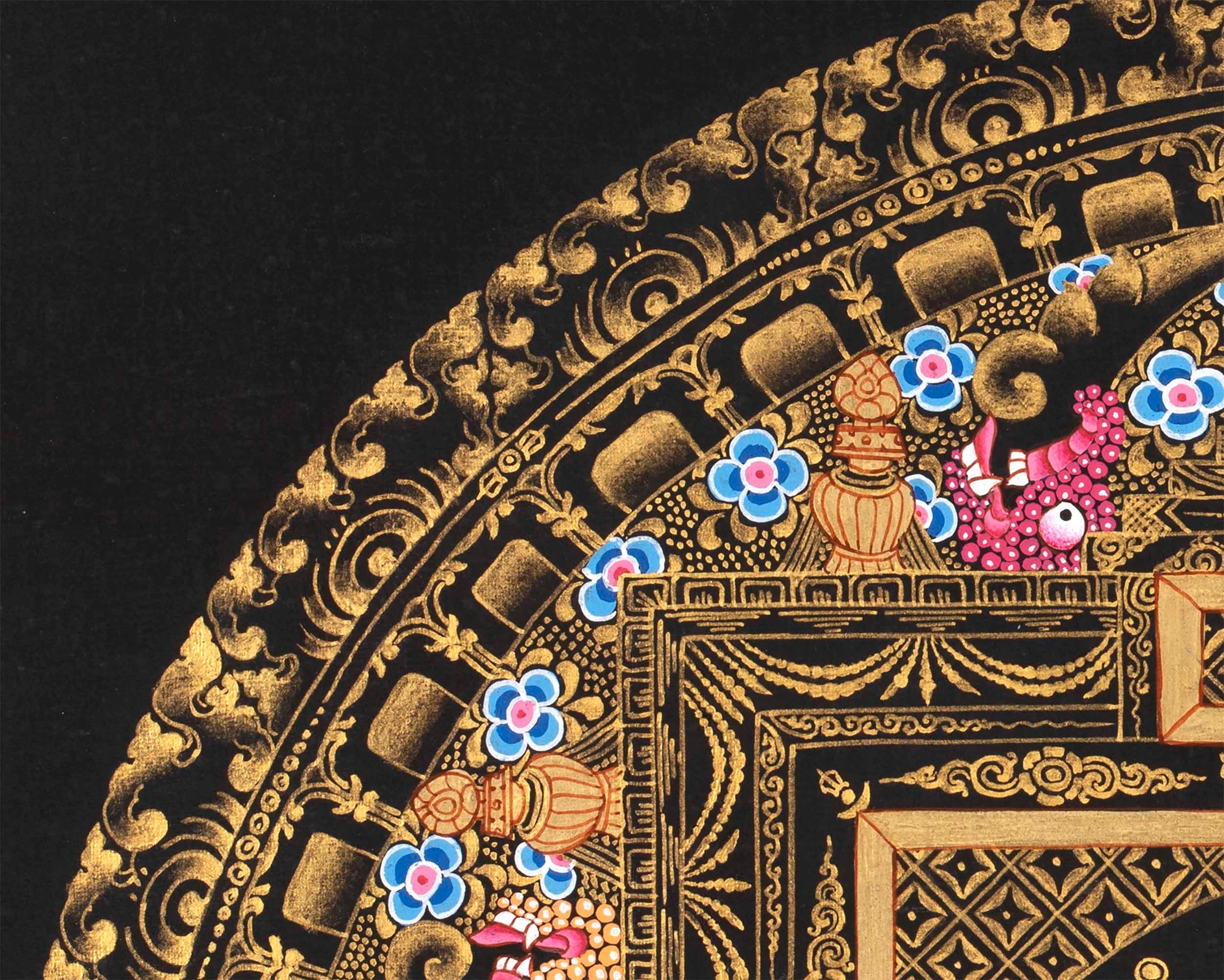 Vajrapani Mandala Thangka | Asian Art