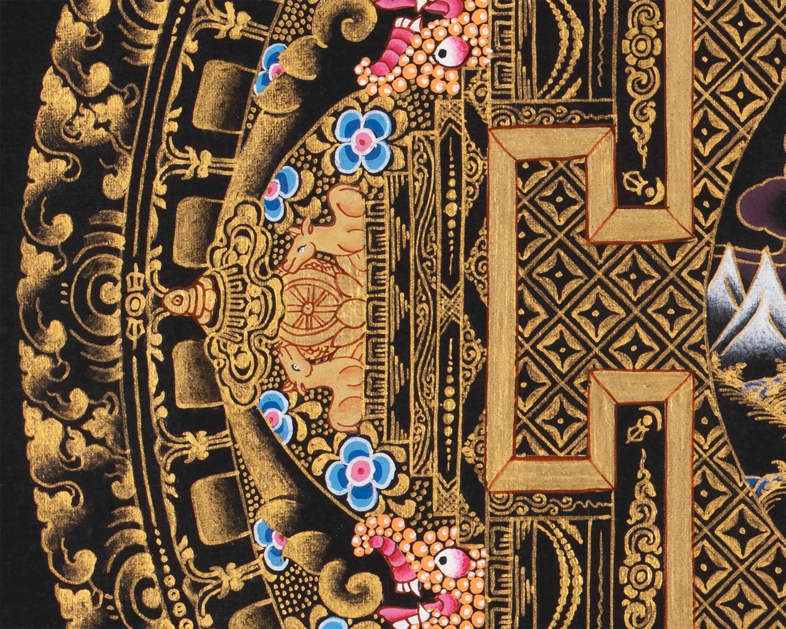 Vajrapani Mandala Thangka | Asian Art