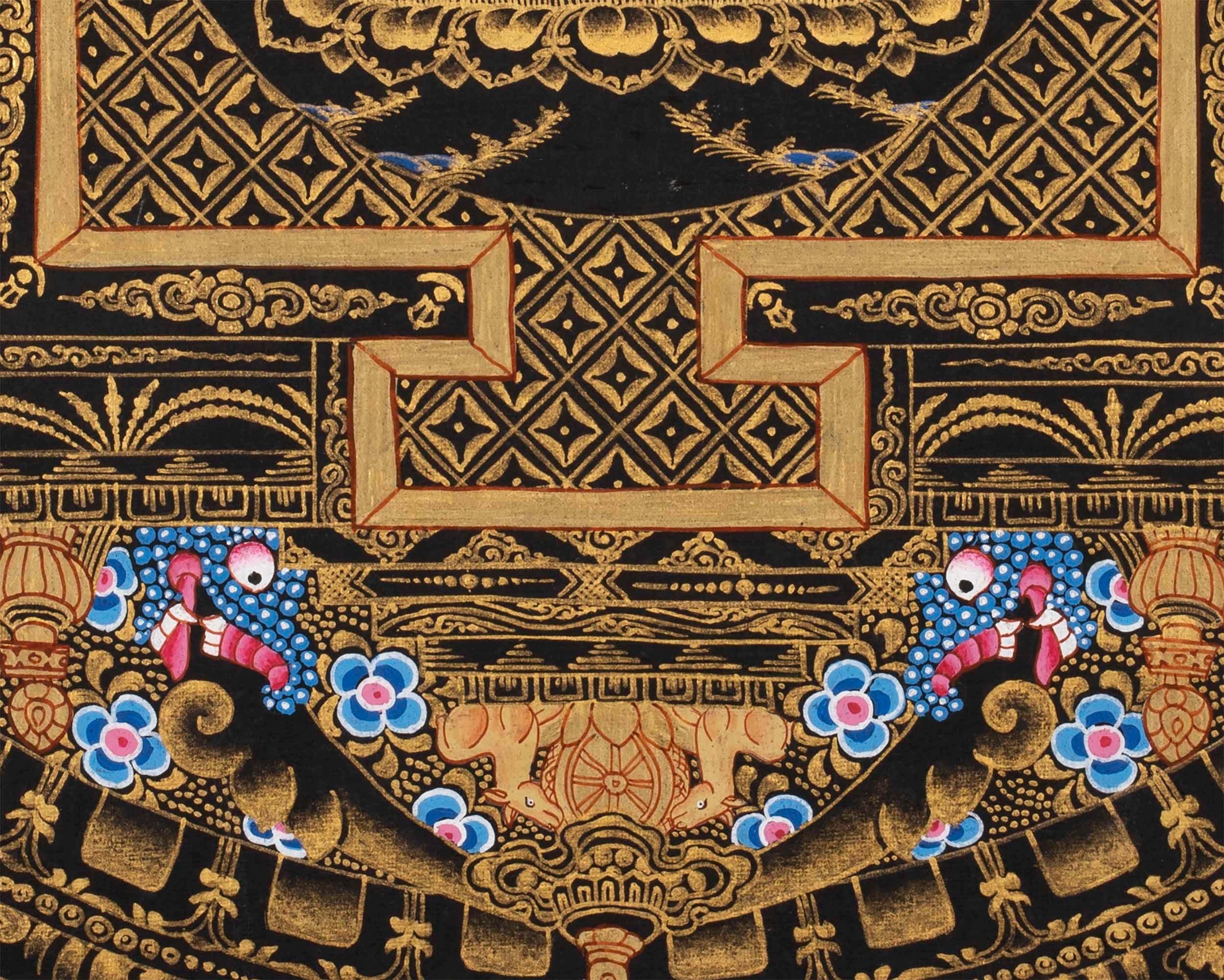 Vajrapani Mandala Thangka | Asian Art