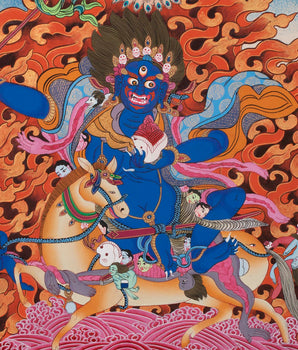 Palden Lhamo Thangka | Shrine Room