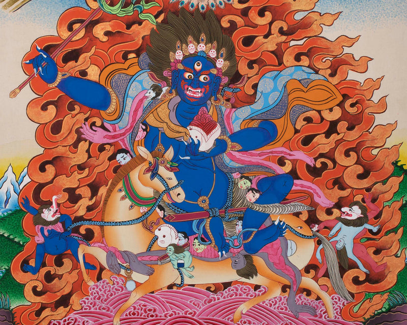 Palden Lhamo Thangka | Shrine Room