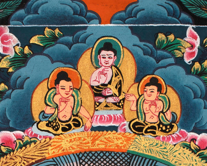 Tibetan Buddha Mandala  | Spiritual Mandala Wall Art