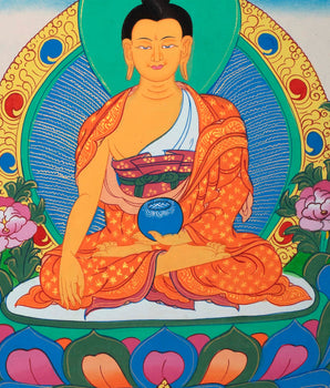 Buddha Shakyamuni Thanka | Gift For him