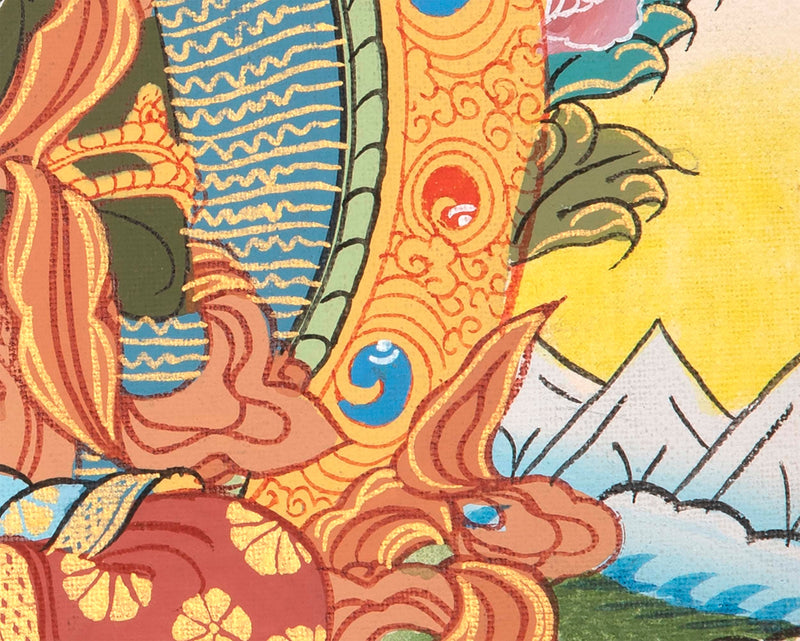 Green Tara  Thangka | Wall Decoration Painting