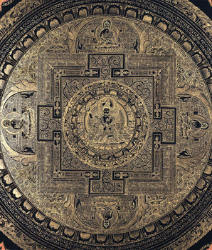 Manjushri Mandala for Meditation | Bodhisattva Manjushri