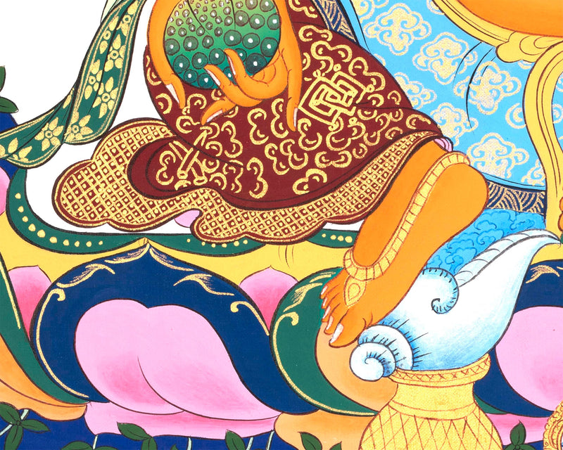 Zambala Thangka | Wealth And Prosperity