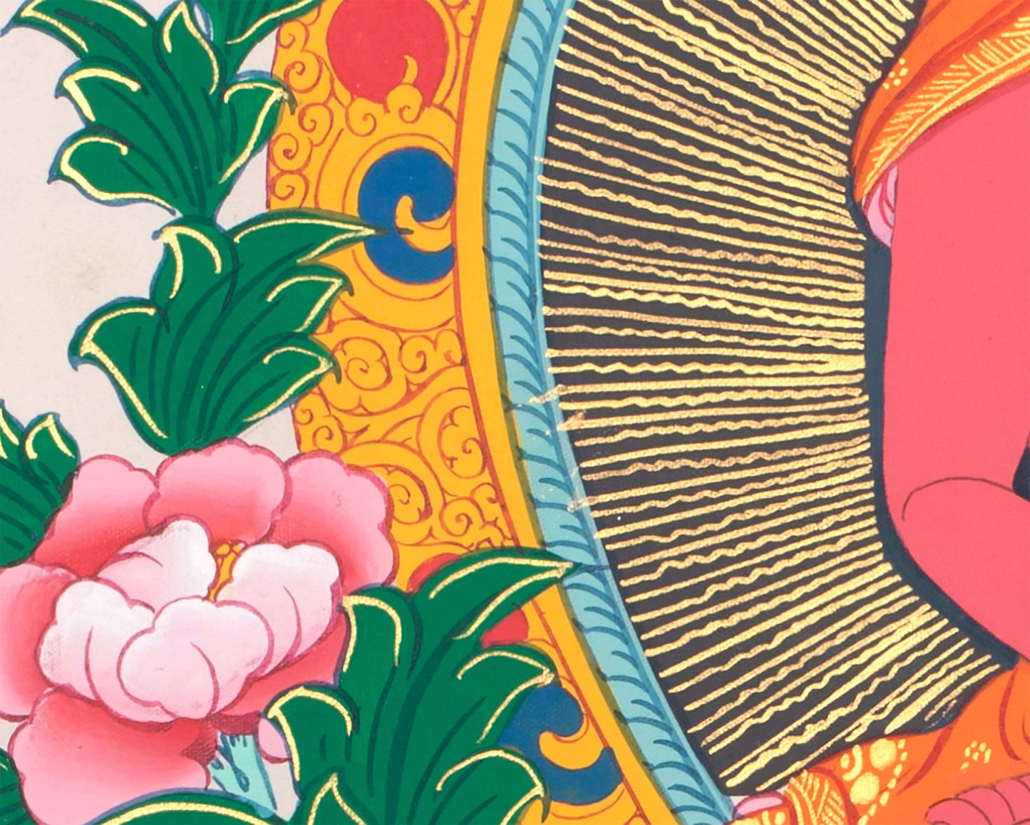 Buddha Amitabha Thangka | Mindfulness Meditation Practice Tool