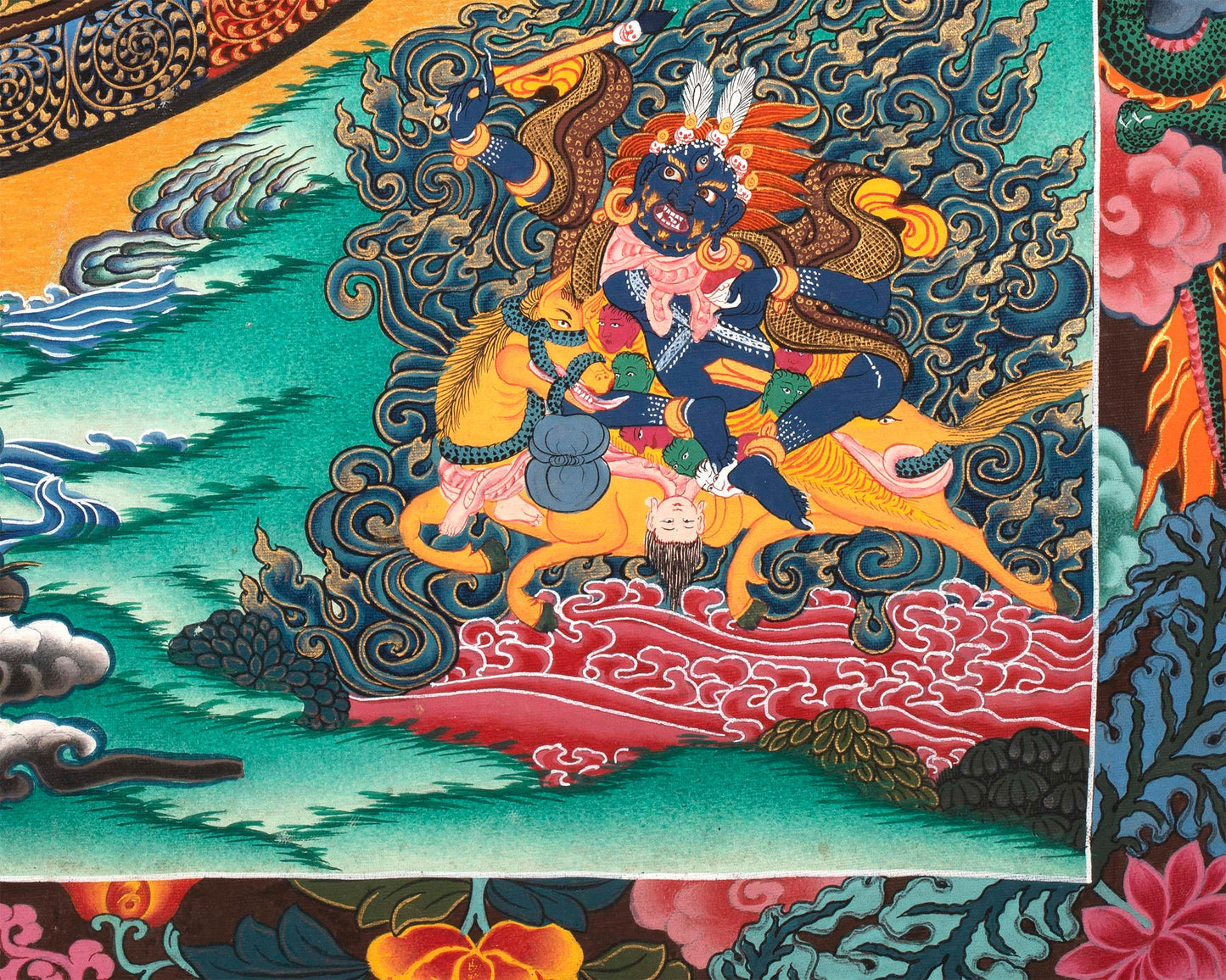 Buddha Mandala Thangka | Inspirational Painting For Positive Energy and Peace