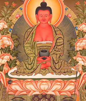 Amitabha Buddha Buddhist Thangka | Wall  Decor