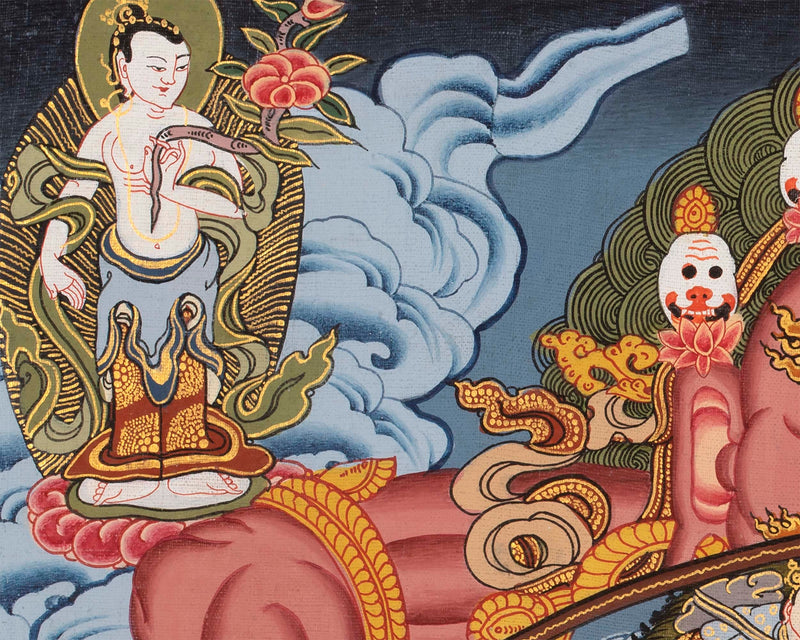 Buddha Wheel of Life | Life Wheel Thangka