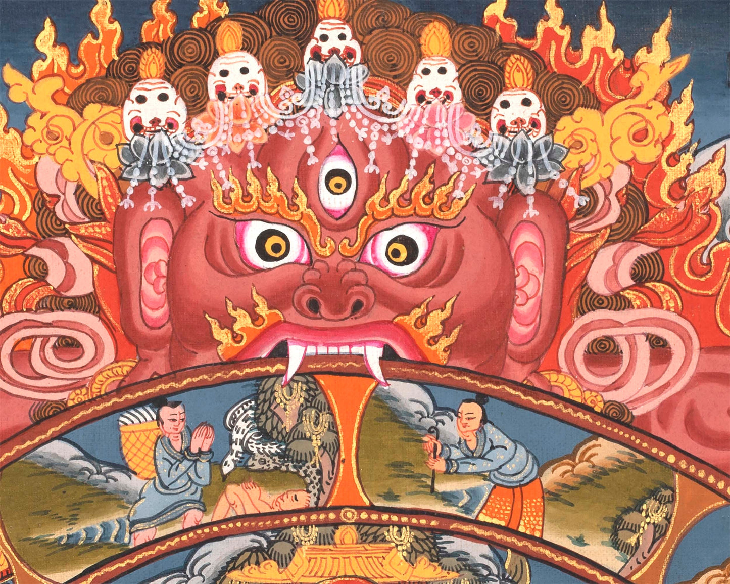 Wheel Of Life (Samsara) | Tibetan Buddhist Dharma Thangka