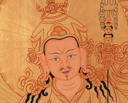 Padmasambhava Thangka | Tibetan Buddhism Art | Wall Decors