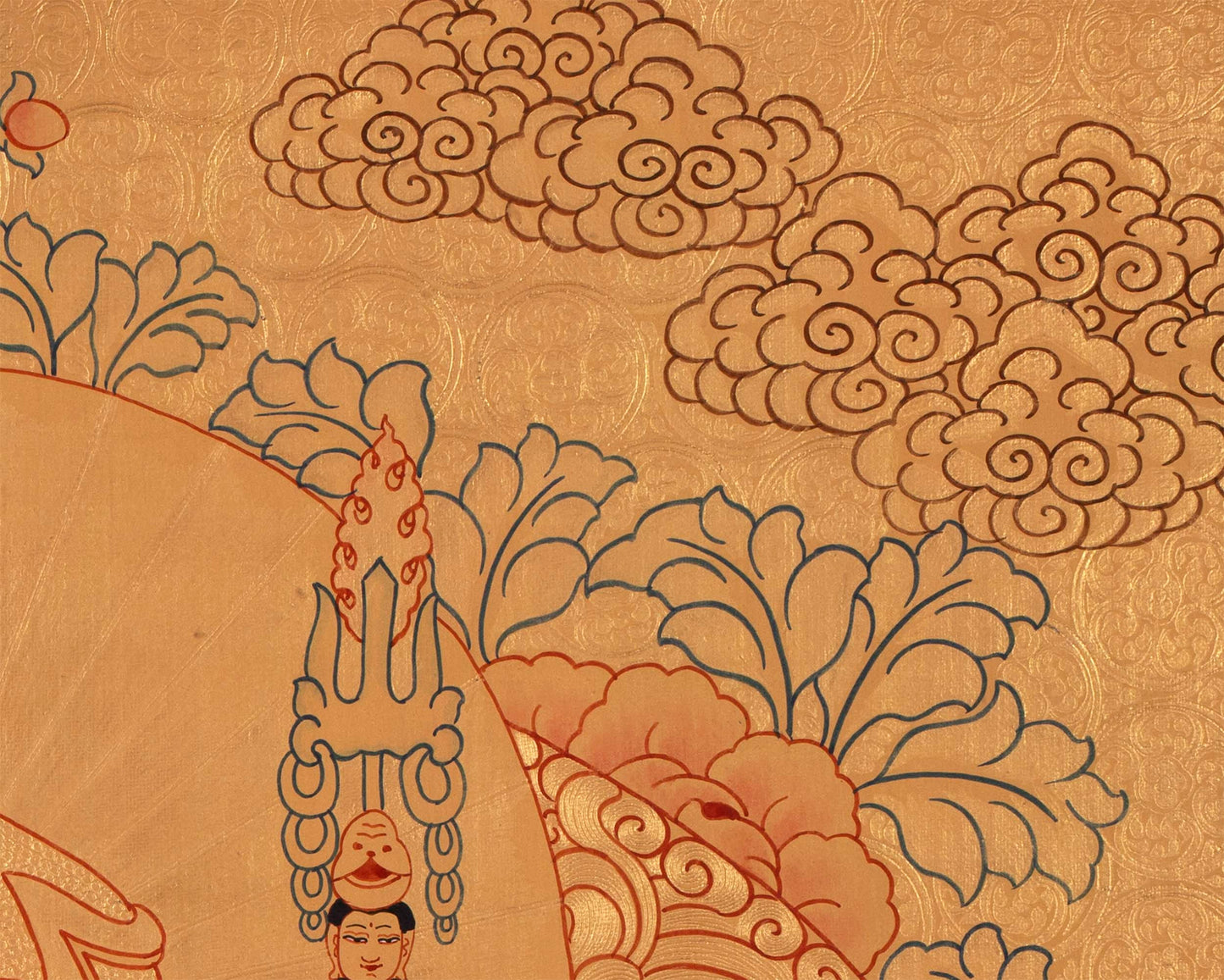 Padmasambhava Thangka | Tibetan Buddhism Art | Wall Decors