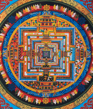 Fine Kalachakra Mandala | Art for Wealth And Success