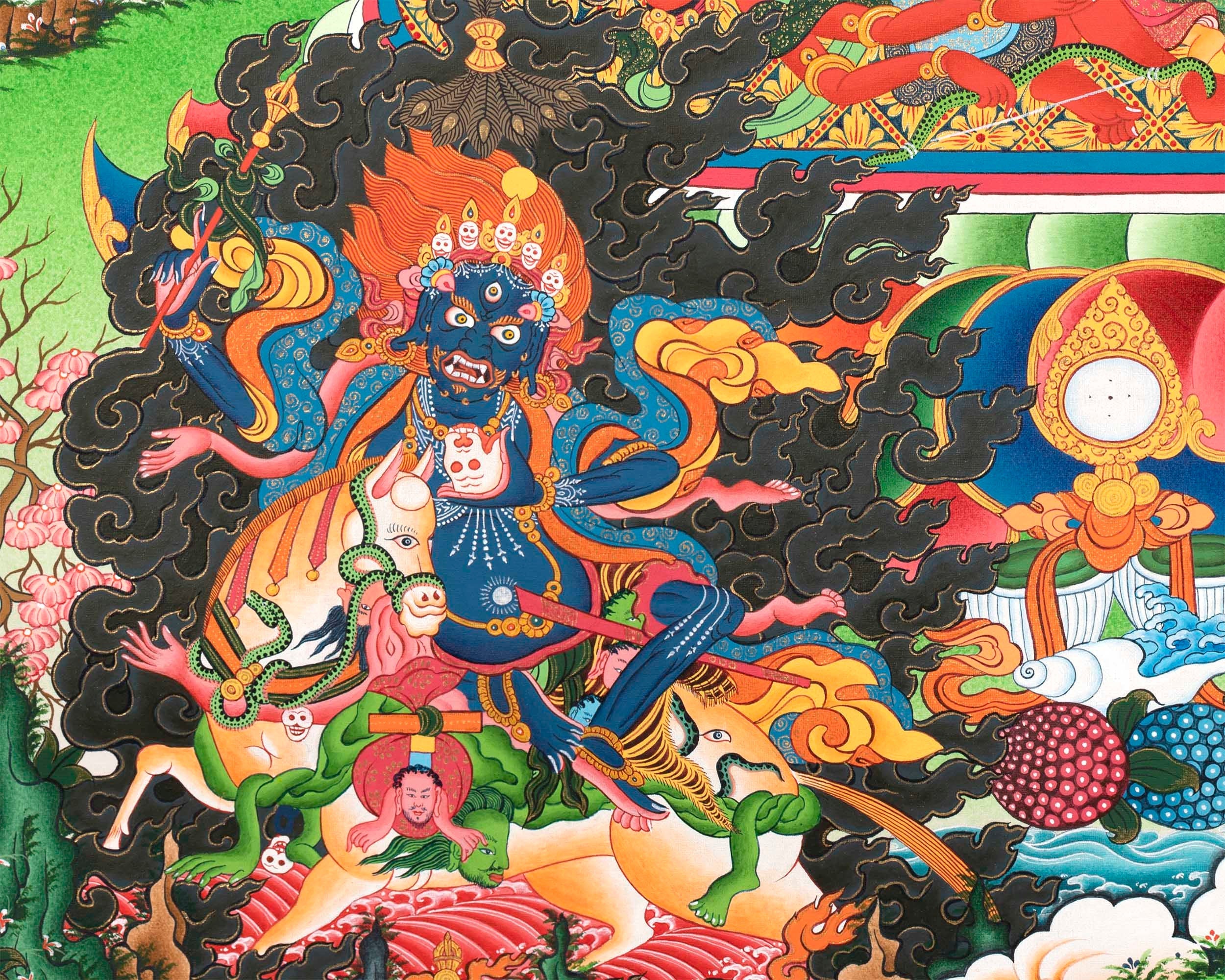 Kalachakara with Vishvamata | Wall hanging