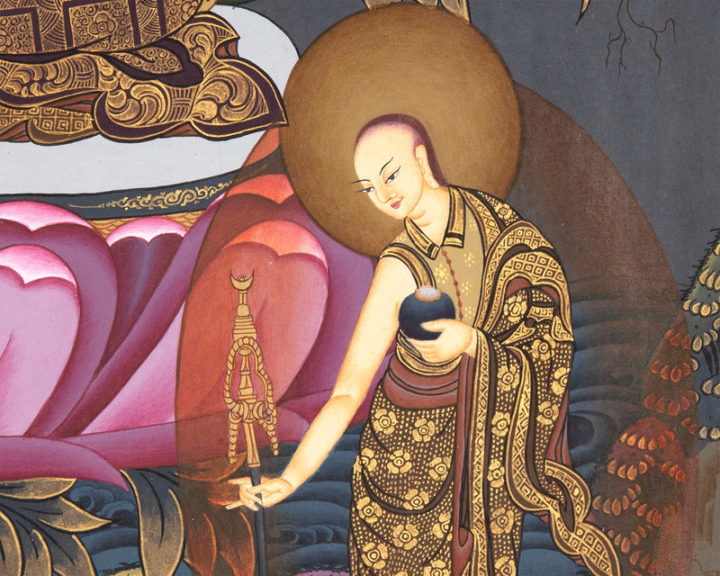 Shakyamuni Handmade Thangka | Art For Peace