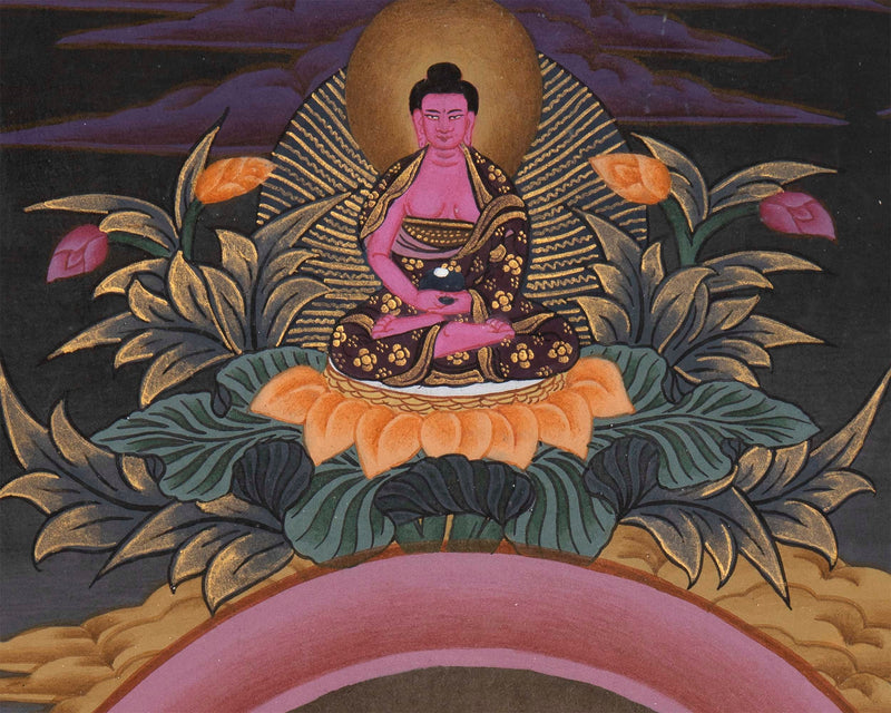 Shakyamuni Handmade Thangka | Art For Peace